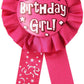 Beistle Birthday Girl! Award Ribbon Pack of 6
