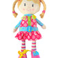 Snuggle Stuffs Sugar Snap Plush Learn to Dress Doll for Toddlers - 15 - Doll for 2 Year Old Girl - Montessori Doll