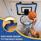 Qdragon Mini Basketball Hoop, Over The Door For Indoor, With 3 Balls/Inflator/Breakaway Rim, Toy Gifts For Kids And Adults