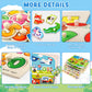 6 Pack Wooden Puzzles For Toddlers, Peg Toddler Puzzles Include Alphabet Number Shape Animals Vehicle Farm Puzzles With Storage Rack Preschool Educational Learning Toys For 1 2 3 4 5 Boys Girls