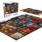 Buffalo Games 1000 Piece Jigsaw Puzzle - Aimee Stewart Treasure Hunt Bookshelf - Multicolor - 26.75 x 19.75 inches - Perfect for Game Nights