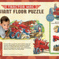 Masterpieces Floor Puzzle - Jumbo Size 36 Piece Jigsaw Puzzle For Kids - Tractor Mac Farm Shaped Puzzle - 3Ftx2Ft