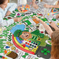 St. Patrick'S Day Coloring Poster For Classroom Wall - Versatile 31.5 X 72 Inches Irish Themed Activity Poster/Table Cover, Scho