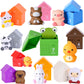 Nutty Toys Farm Animals For Toddlers 12+ Months | 20Pc Top Montessori Counting Matching & Sorting Resources - Best 1, 2, 3 Year