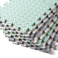 Tamiplay Foam Floor Mats For Kids, 12 X 12 Inch 16 Tiles 0.4' Thickness Foam Play Mat, Non-Toxic Square Interlocking Floor Mats Rubber Baby Play Mat For Toddlers(White/Gray/Bean Green)
