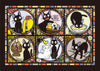Ensky Jiji Art Crystal Jigsaw Puzzle - 208-AC02, Glass, Kiki's Delivery Service, Official Studio Ghibli Merchandise