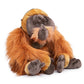 Zhongxin Made Orangutan Plush Toy, Realistic Orangutan Stuffed Animals 21In, Unique Forest Plushie Toys Model Dolls Collection F