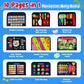 Tenfans Busy Board Montessori Toys For 1 2 3 4 Year Old, Toddler Toys, Sensory Toys Preschool Learning Toys Gifts For Toddlers, Autism Toys, Educational Travel Toy For Fine Motor Skills
