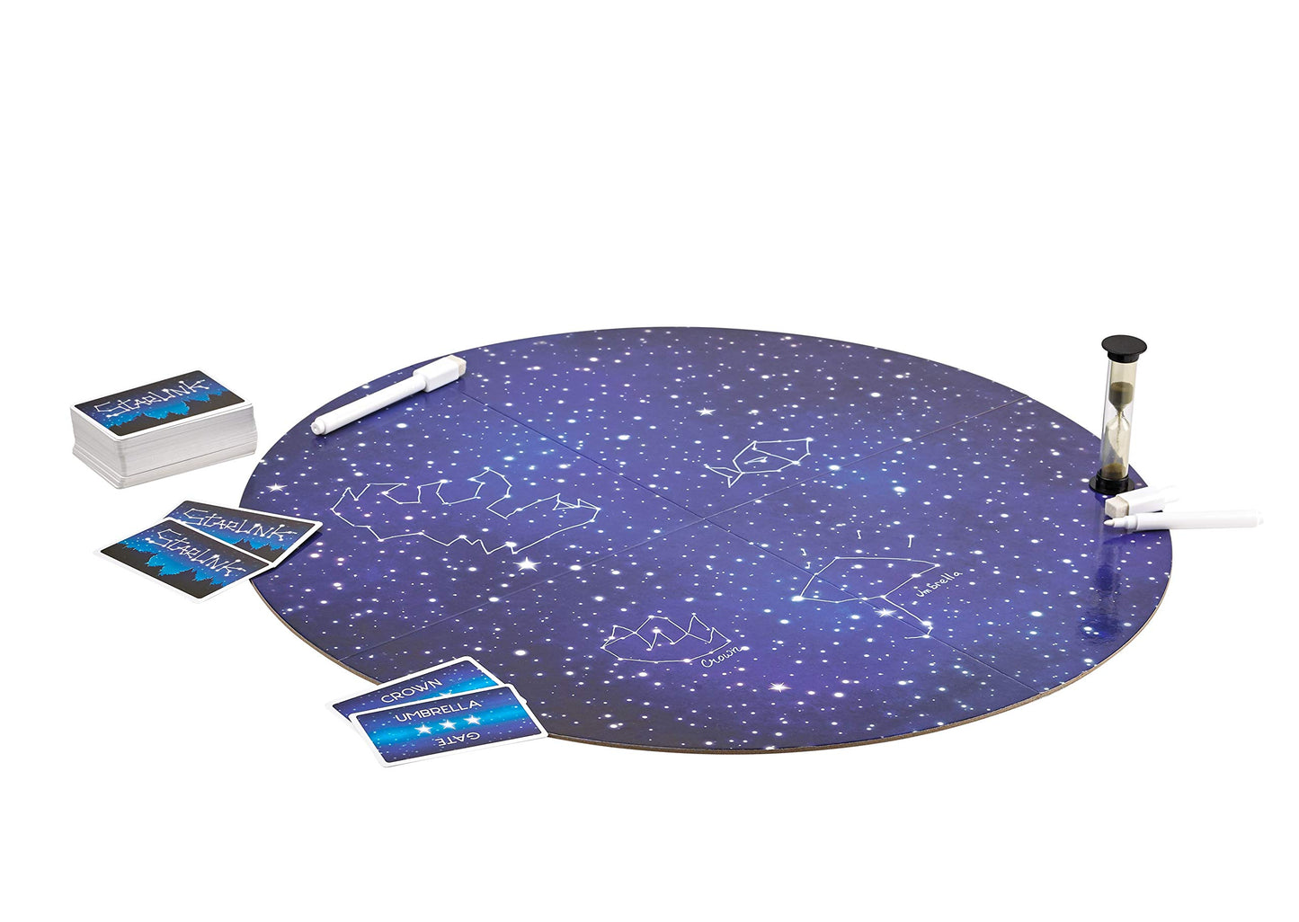 Blue Orange Starlink Party Game - Fun Drawing Game for 3-6 Players, Ages 8+, Cardboard, Multicolor, Model 09002
