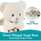 GUND Baby Angel Bear Lovey, Spiritual Teddy Bear Lovey Made from Recycled Materials, Plush Lovey Blanket for Babies and Newborns