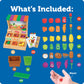 Learning Resources Mini Farmstand Sorting Set, 63 Plastic Pieces, Play Food for Kids, Sorting Toys for Toddlers, Ages 3+