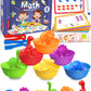 Yetonamr Counting Dinosaurs Montessori Toys For 3 4 5 Years Old Boys Girls, Math Manipulatives Preschool Learning Activities Gifts Sensory Toys Stocking Stuffers For Toddler Ages 2-4, 3-5, 4-8