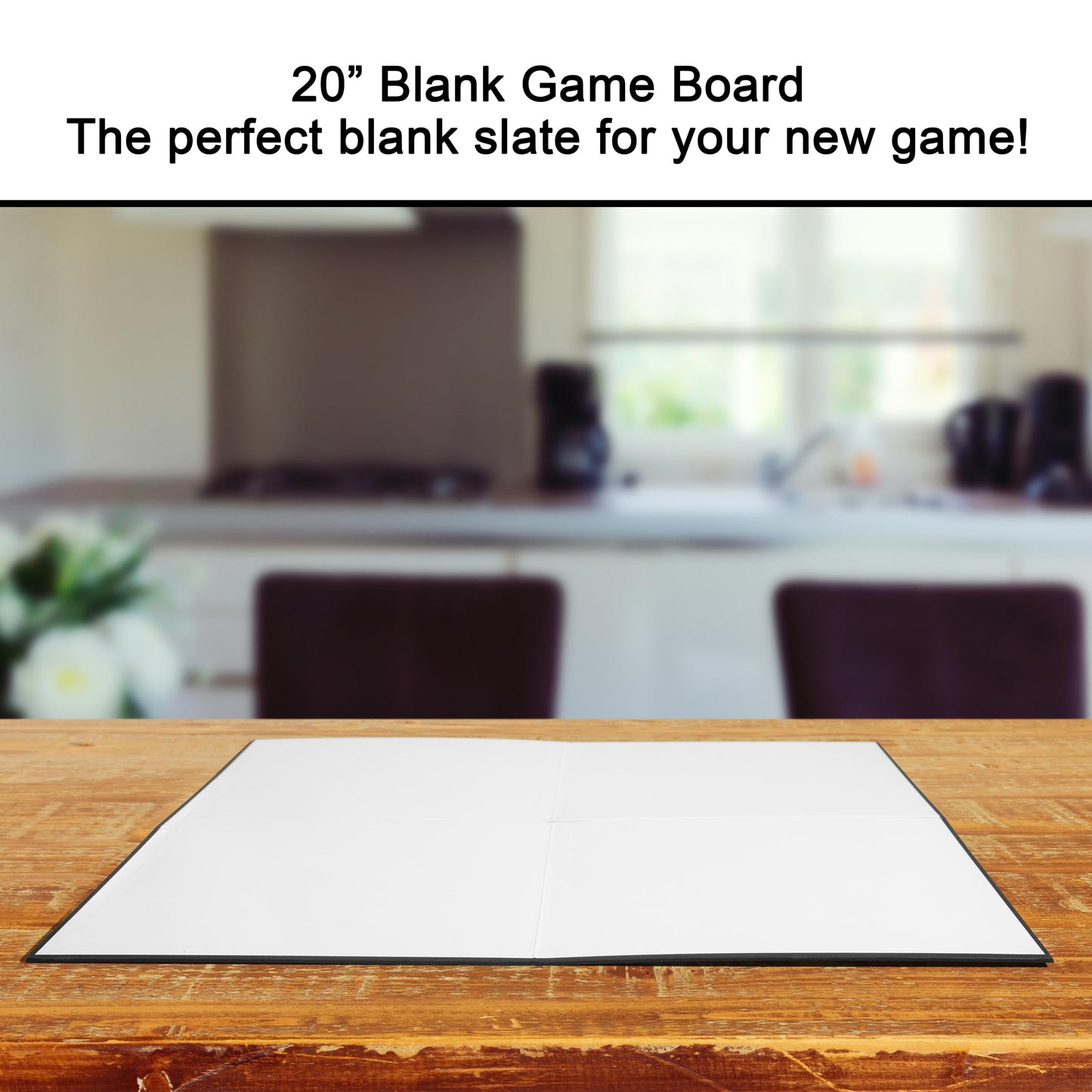 One Blank Game Board (1 Game Board 20' X 20') Create Your Own Board Game, Diy Board Game, Family Board Games