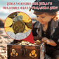 Byhoo 100 Pcs Metal Pirate Token Coins Set, Realistic Treasure Spanish Coins for Pirate Treasure Chest Treasure Hunt Cosplay Toy