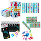 Birthday Popper 60 Pcs Aqua Combo Pack as Birthday Return Gift for Kids of All Age Groups