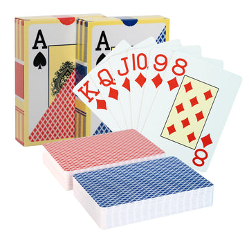 SWINILAYA Standard Playing Cards,Deck of Cards 2 Pack,Poker Cards for Family Games,Parties and Gatherings