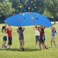 Sonyabecca Hole Tarp Team - Blue Building Game Props Outdoor Fun Equipment - Passing & Dribbling - 98''L x 71''W