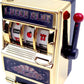 Magikon Mini Slot Machine Toy, Funny Lucky Slot Machine Bank With Spinning Reel And Keychain, Nice As Creative Festival Present Birthday Cake Decoration