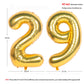 40 Inch Gold Number Balloons Helium Foil Mylar Balloon Birthday Party Banquet Decoration 29