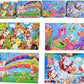 MUREN Jungle Jigsaw Puzzle Game for Kids ABS of 512 Years Old Educational and Fun Children Learning & Creativity Sorting Games 
