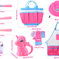 Joyin Unicorn Kids Gardening Tool Set Toy Includes Watering Can And Planter, Sun Hat, Gloves, Apron And Kids Gardening Kit Like