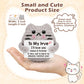 Tgifglonyi Birthday Gifts For Him Her Boyfriend Girlfriend Wife Husband Birthday Gift Ideas, Handmade Crochet Positive Cat I Lov