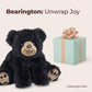 Bearington Rocky Plush Stuffed Animal Black Bear, 19" - Soft Plush Material, Perfect for Cuddling, Great Gift Option
