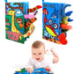 Wesote Baby Cloth Books 2Pcs High Contrast Sensory Crinkle Books For Babies Tummy Time Early Learning Infant Toys For 0-18 Month