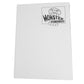 Monster Protectors Mega XL Trading Card Binder - Matte White, Anti-Theft, Holds 720 Cards, Padded Pockets, Model 63736
