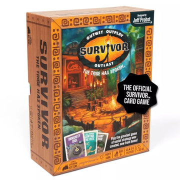 Survivor: The Tribe Has Spoken by Exploding Kittens - The only Official Card Game for Survivor Fans - Family Party Game for Ages