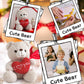 Zgxiong I Love You Teddy Bear For Girlfriend Stuffed Animals Cute Stuffed Teddy Bears For Girls Stuffed Bear Plush Toys Brown Te