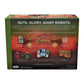 Magic The Gathering The Brothers War Bundle - Transformers Card, 8 Set Boosters, Green/Red, Model D03080000, Paper Material