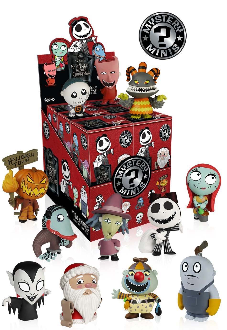 Funko Nightmare Before Christmas Series 2 Mystery Mini Display Case(Case Of 12)