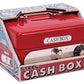 Schylling Locking Cash Box - Metal, Red, Model LB, Size 1 EA