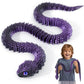 Nemoro 3D Printed Articulated Snake - 29.5'' Crystal-Like Movable Snake- Realistic Slithering Design, Collectible Articulated Mo