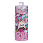 SCRUNCHMIEZ 96553 Seven Pack  limited availability Magically transforms from Hair Scrunchie to Cute Plush Friend as Well as Backpack Clip. So Many Characters to Collect & wear