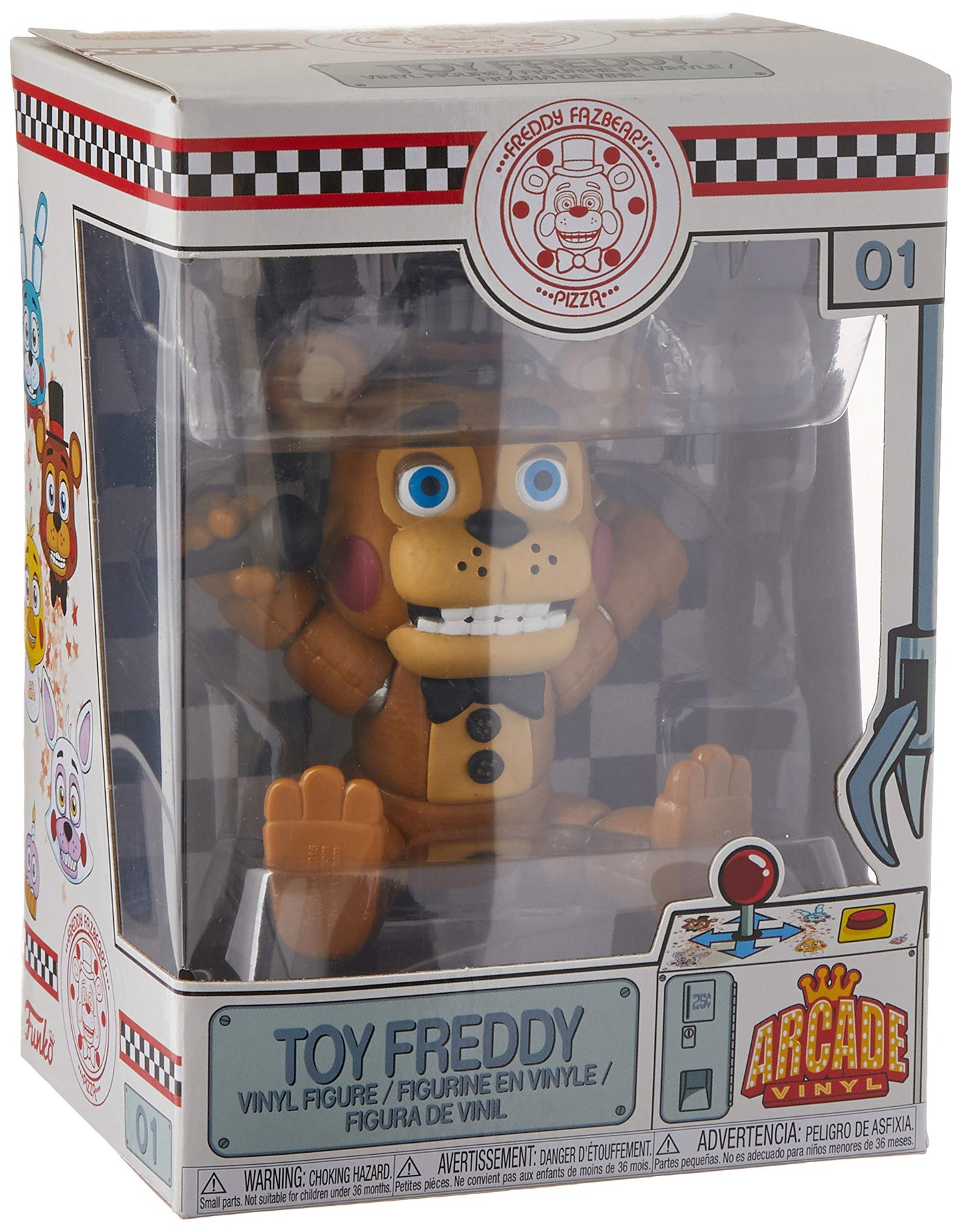 Funko Vinyl Figure: Five Nights At Freddy'S Toy Freddy Collectible Figure, Multicolor