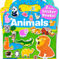 Walenced Puffy Reusable Sticker Book For Toddlers 2-4 Years, 3 Sets Stickers For Kids, Toddler Sticker Book Ages 1-3, 96 Pcs Tod