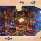 Millennial Dream Room 1000-Piece Jigsaw Puzzle By Rachid Lotf | Fun Brain Teaser, Toys & Games | 28 X 20 Inches