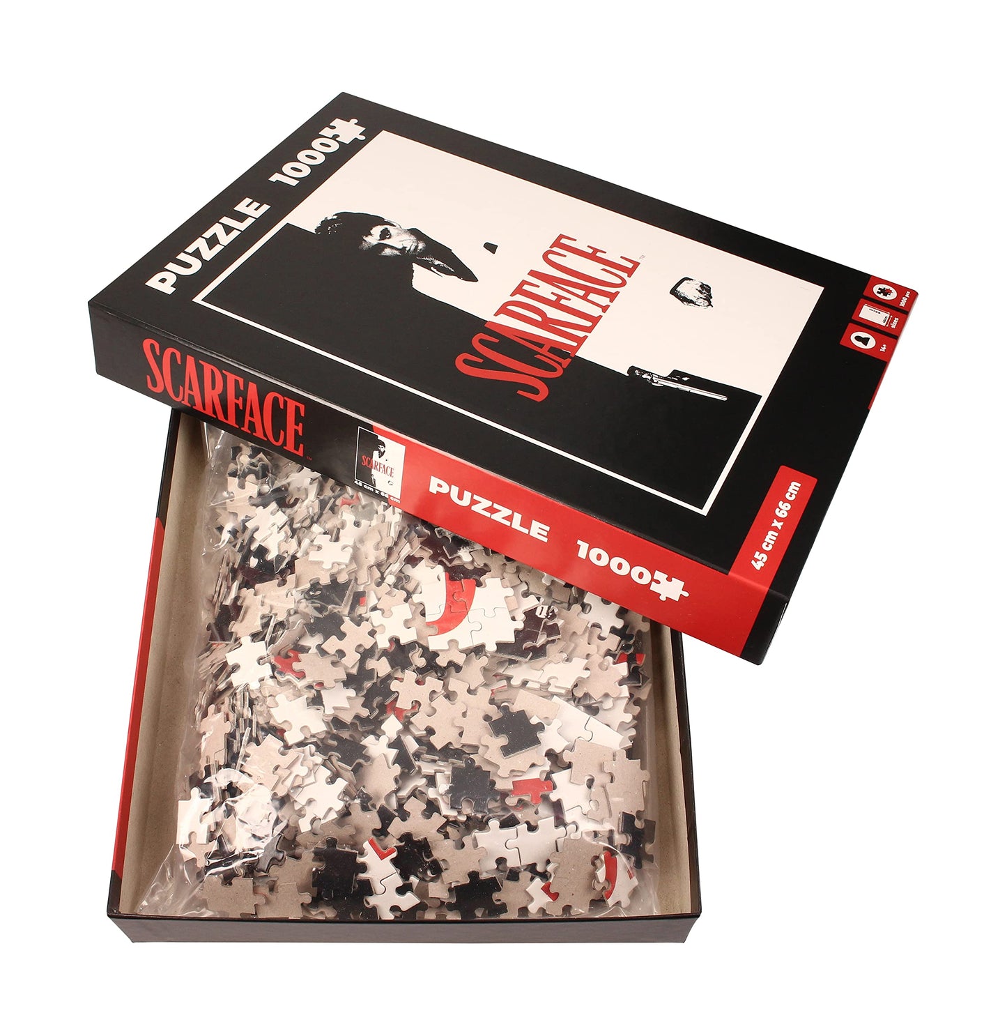 Sd Toys - Puzzle 1000 Poster Scarface, Colour (Sdtuni24355)