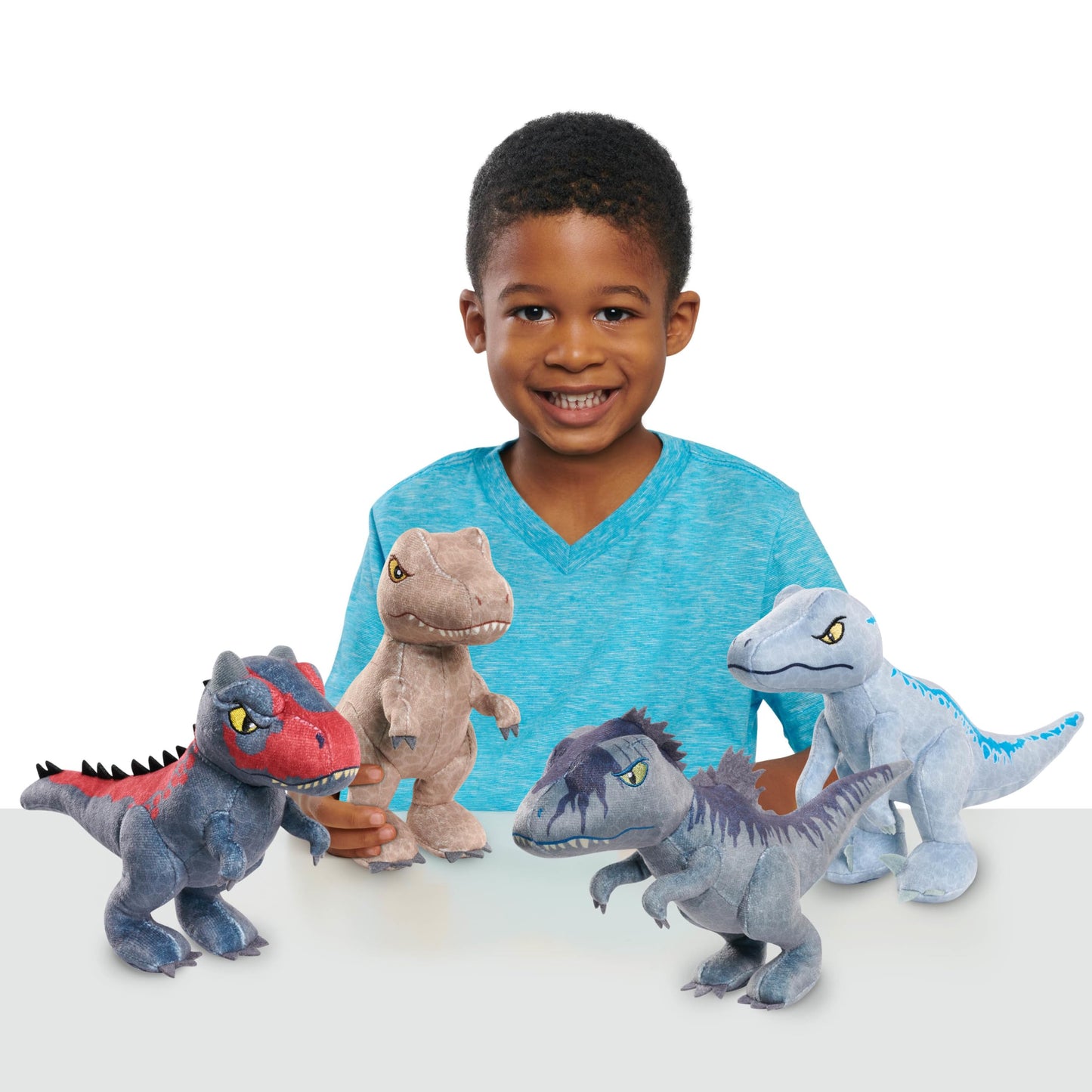 Just Play Jurassic World Small Plush Blue, Kids Toys For Ages 3 Up