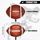 Football Balloons Football Party Balloons Football Shaped Aluminum Foil Balloons For Sport Themed Football Themed Birthday Party Decor, 26 Inch(8 Pieces)
