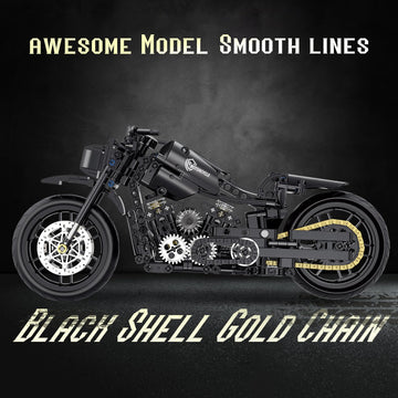 Mjddja 1:8 Motorcycle Building Set For Adults, Building Blocks For Adults, Collectible Toy For 14 15 16+ Years Old Boys, Teenage