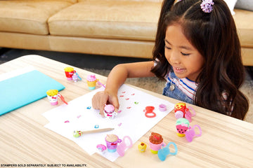 Mattel Sanrio Surprise Minis Figures (1.5-In) - Self-Stamper, Pencil-Topper And Keychain, Stationery Accessories, Great Gift For Ages 3Y+