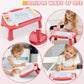 Hcfjeh Magnetic Drawing Board, Sketch Doodle Board Toy, Educational Learning Toys For Toddlers 1-3, Birthday Gift For Boys Girls 2 Year Old(Red)