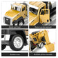 TEMI 3 Pack of Diecast Engineering Construction Vehicles, Dump Truck, Digger, Mixer Truck, 1/50 Scale Metal Collectible Model Ca