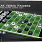 MasterPieces Family Game - NFL Las Vegas Raiders Checkers - Officially Licensed Board Game for Kids & Adults