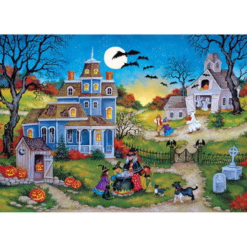 Masterpieces 1000 Piece Halloween Jigsaw Puzzle - Three Little Witches - 19.25''X26.75''