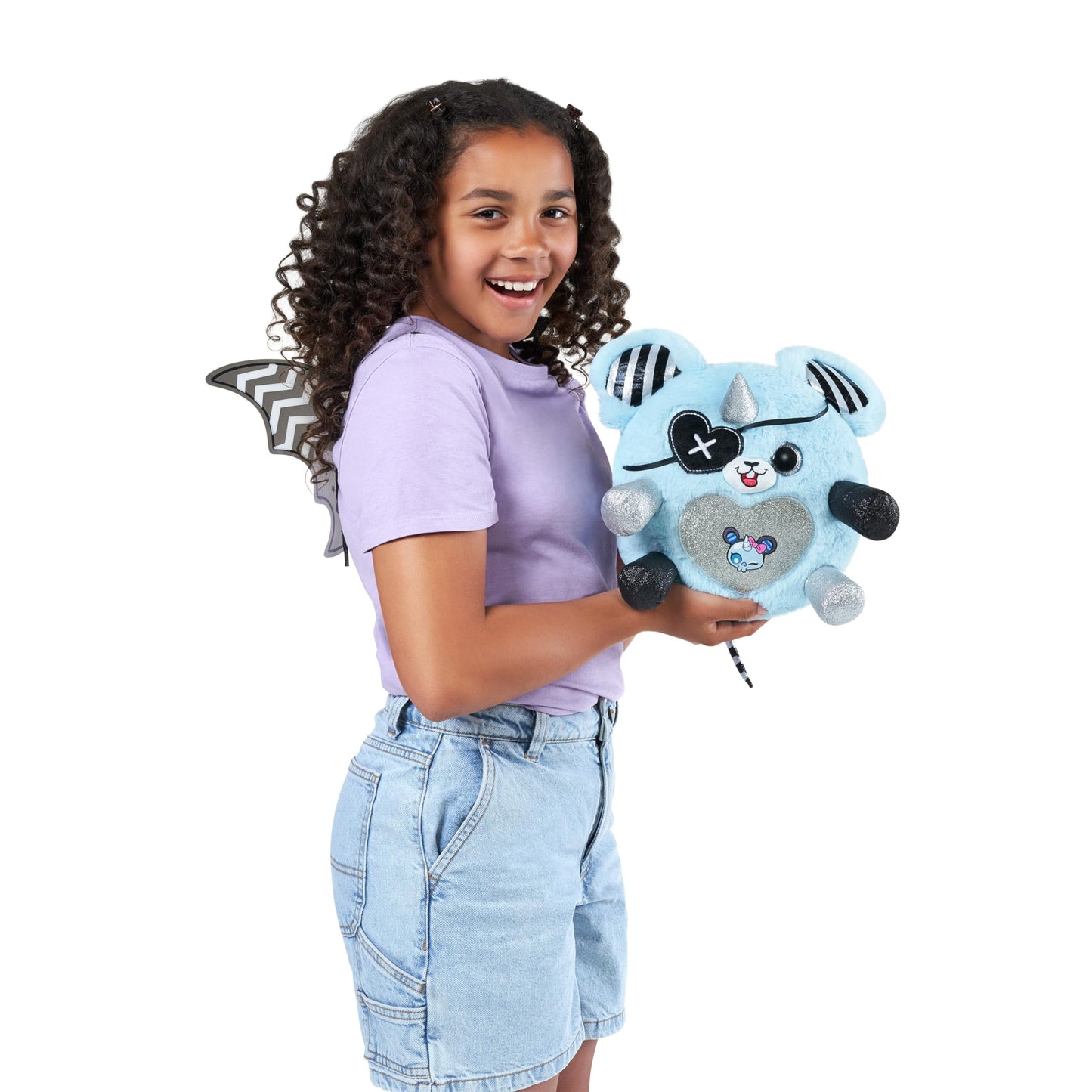 Rainbocorns Monstercorn Surprise Vampire Rat - Surprise Unboxing Soft Toy  Fantasy Monster Gifts for Girls  Imaginary Play with Wearable Accessories