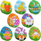 Blueweenly 32 Pcs Mini Easter Puzzles For Kids Colorful Easter Eggs Stuffers Fillers Bunny Basket Carrot Sheep Chick Jigsaw Puzz